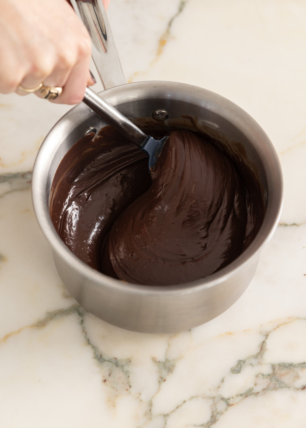 smooth hot fudge sauce