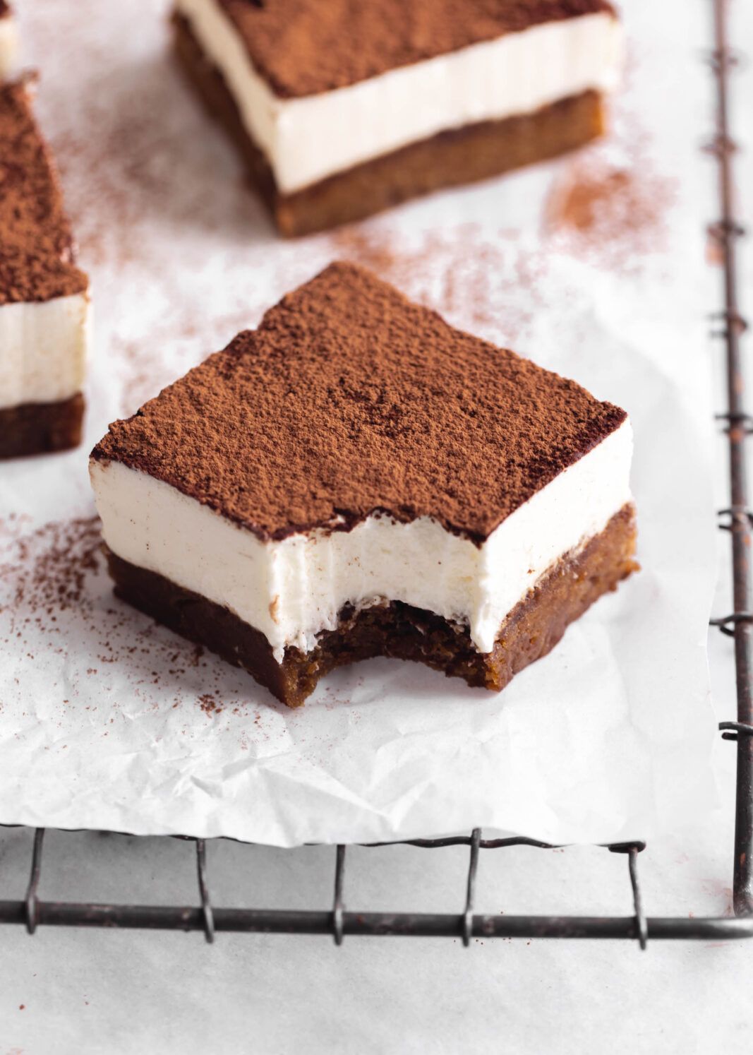 tiramisu blondies