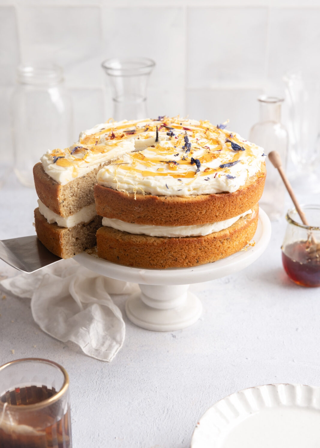 london fog layer cake