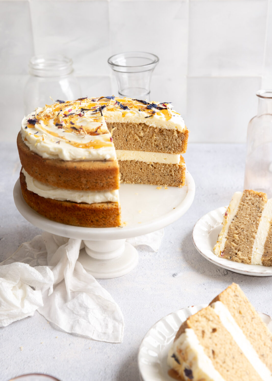 london fog layer cake