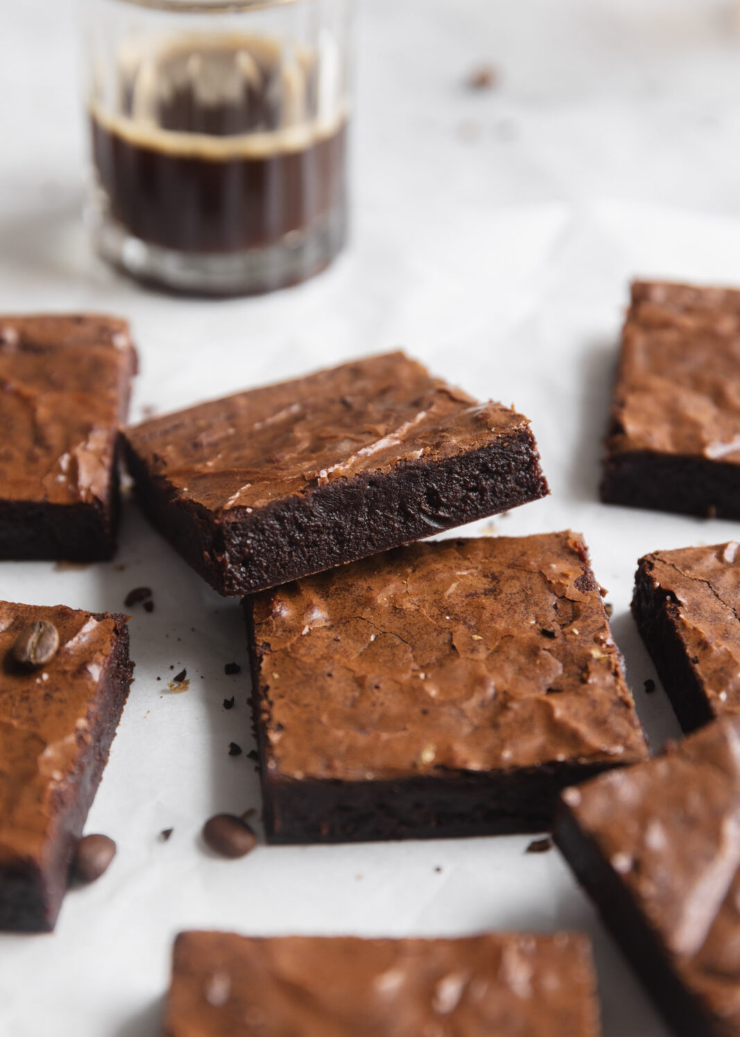 fudgy mocha brownies