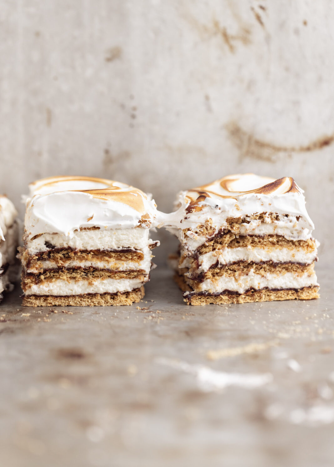 s'mores icebox cake