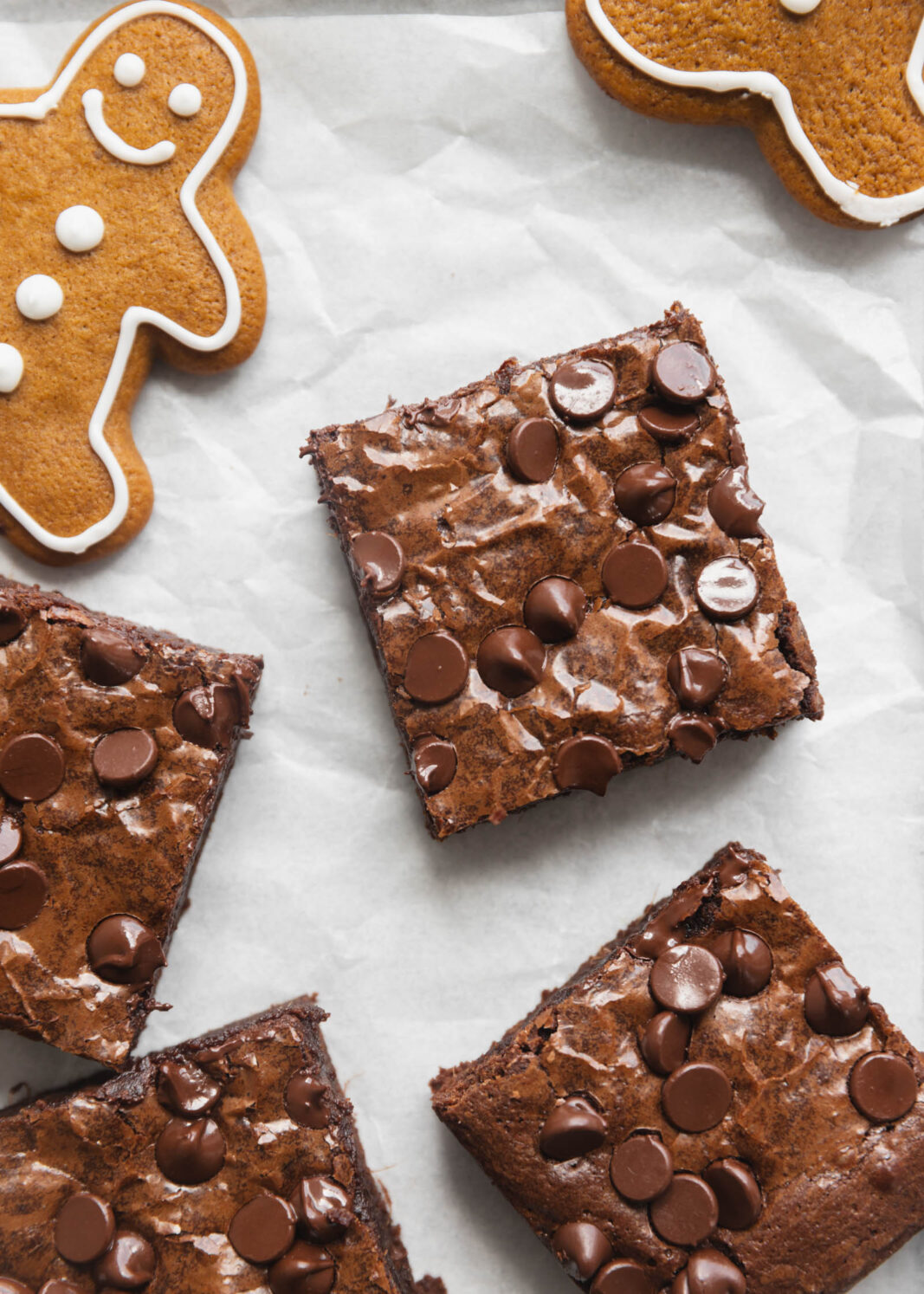gingerbread brownies