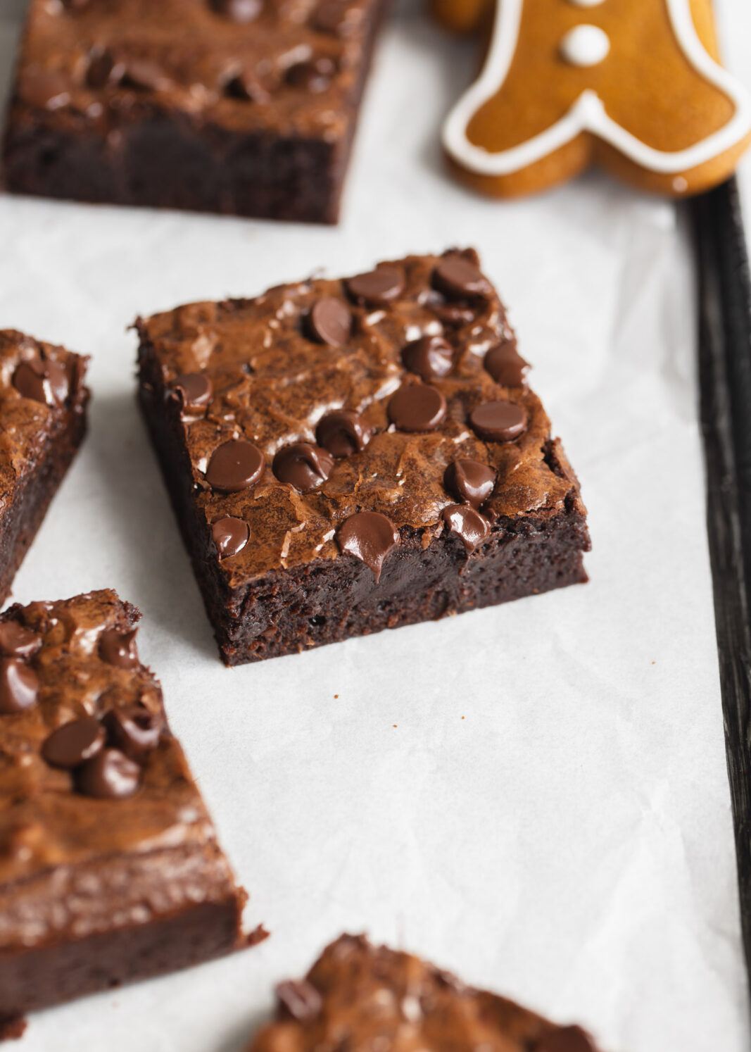 gingerbread brownies