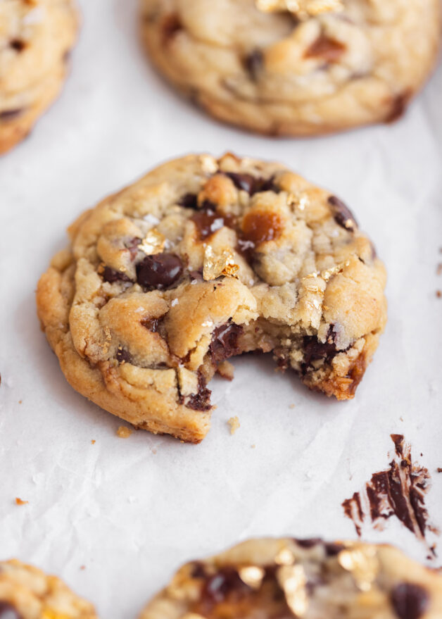 Millionaire Toffee Chocolate Chunk Cookies