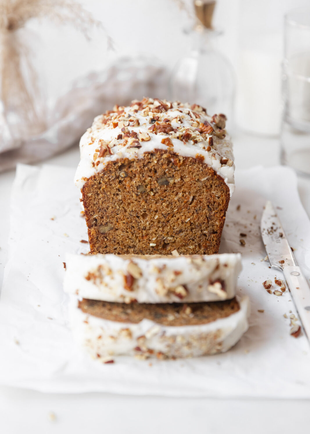 carrot cake banana bread