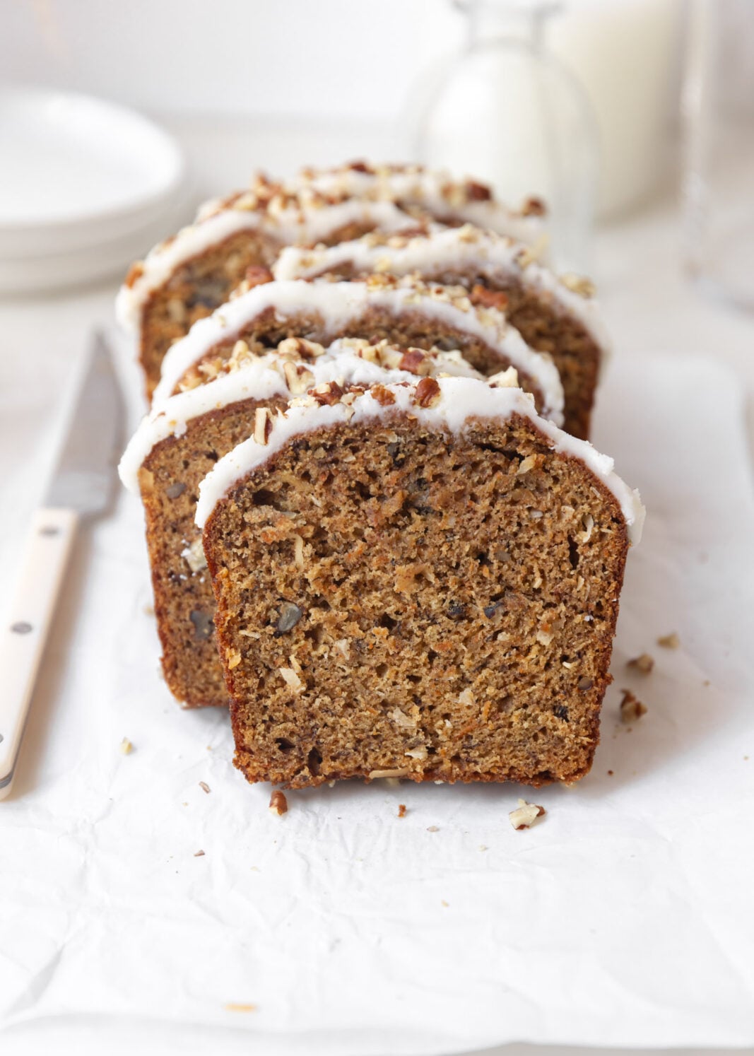 carrot cake banana bread